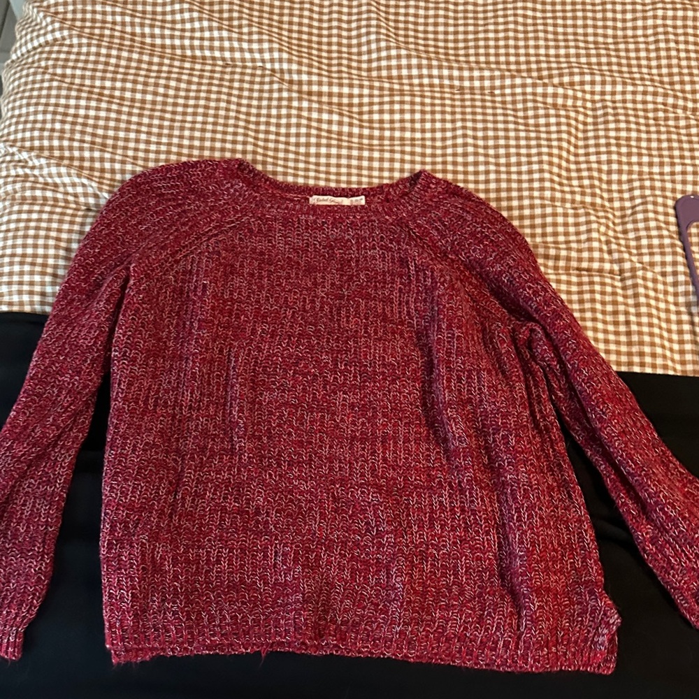 Women's Red Sweater